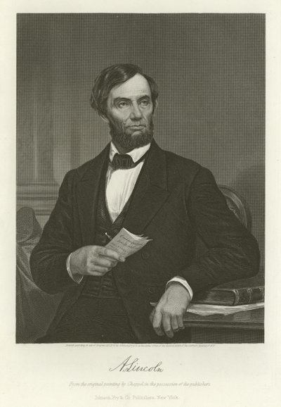 Abraham Lincoln von Alonzo Chappel